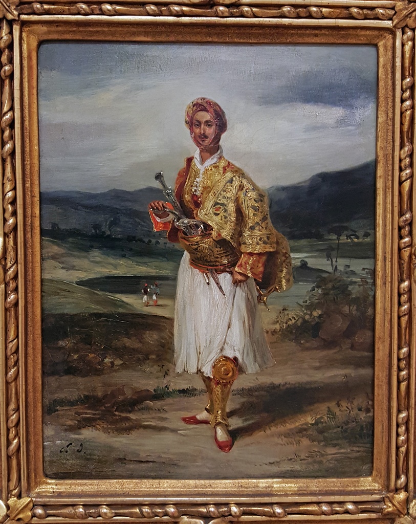 Count Palatiano in a Greek National Costume